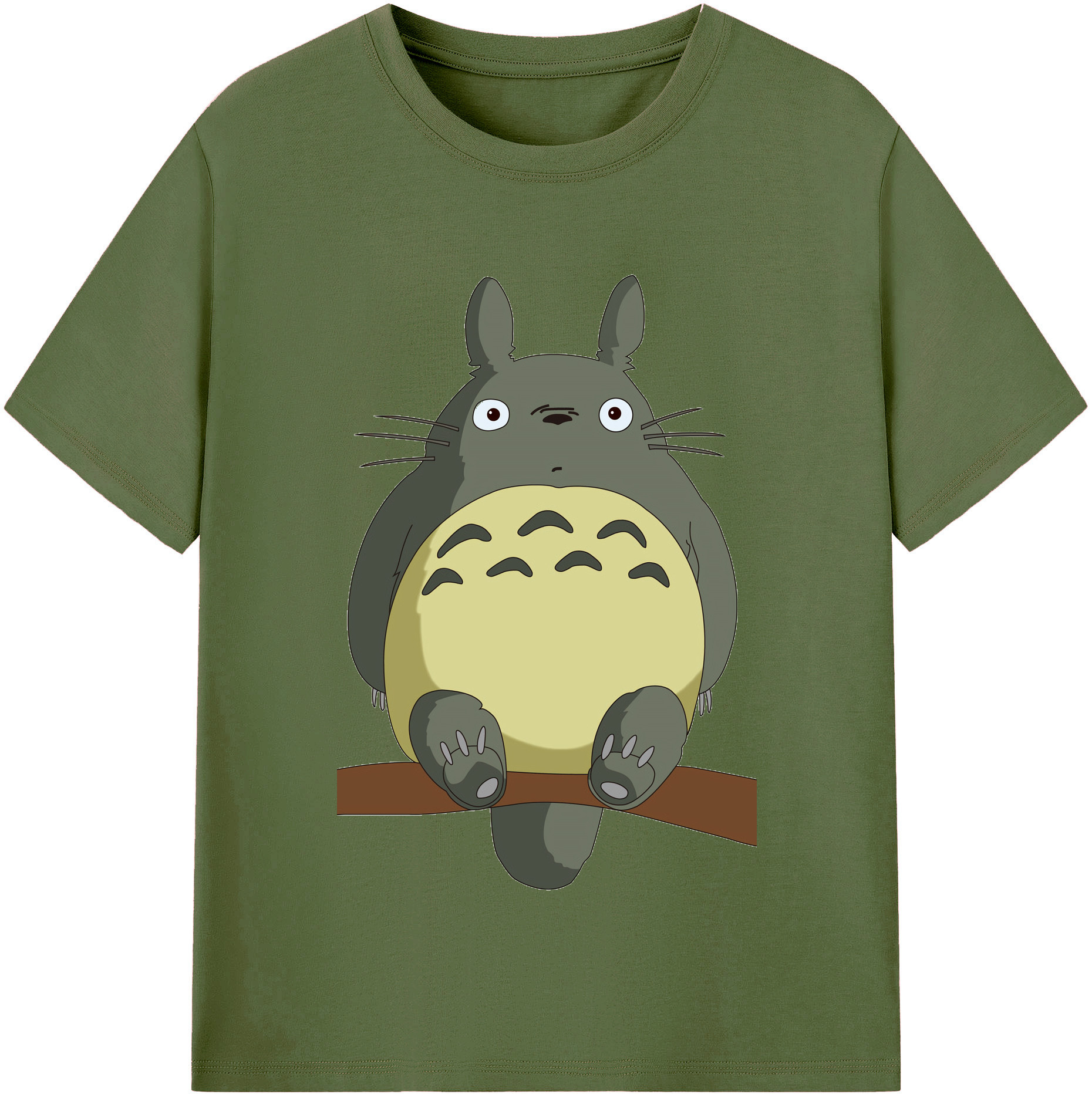 （画像用） となりのトトロ 草壁メイ 草壁サツキ My Neighbor Totoro Satsuki Kusakabe Mei Kusakabe 綿100％半袖Tシャツ（フロントプリント）